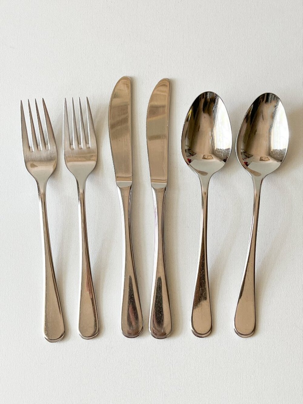 Vintage ZWILLING Jessica 18/10 Stainless Steel Flatware Set 6 PC